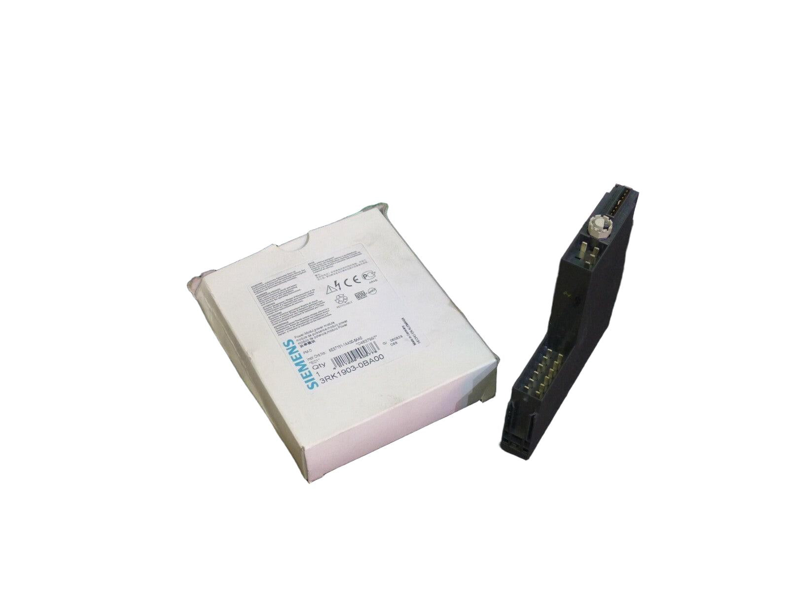 Siemens 3RK 1903-0BA0 // 3RK1903-0BA0 s. Bilder