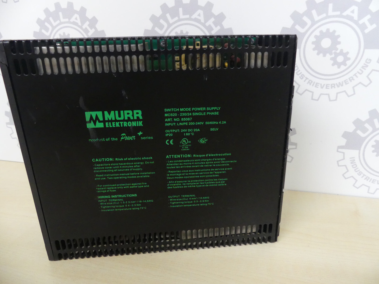 MURR ELEKTRONIK MCS20 - 230/24 85087, leicht Beschädigt s. Bilder