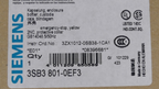 Siemens Not Stop 3SB3 801-0EF3