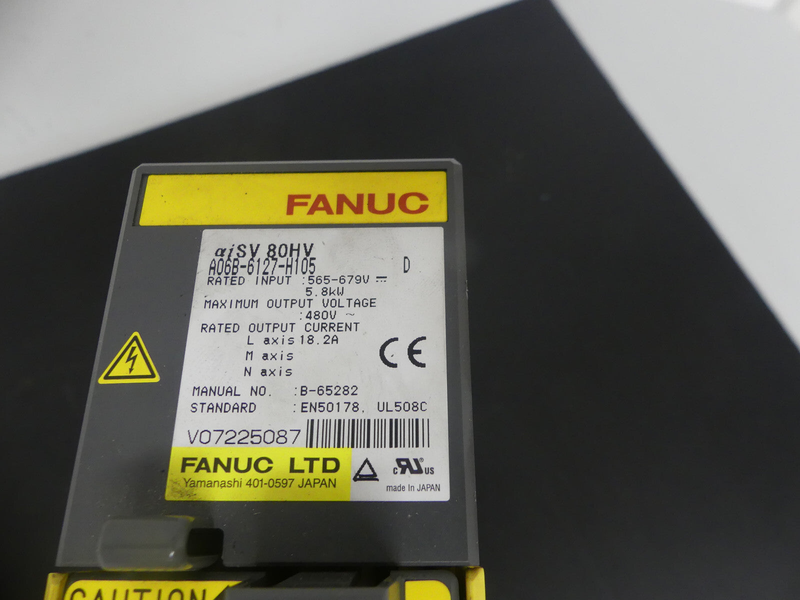 FANUC SV AMPALPHA iSV 80HV  A06B-6127-H105