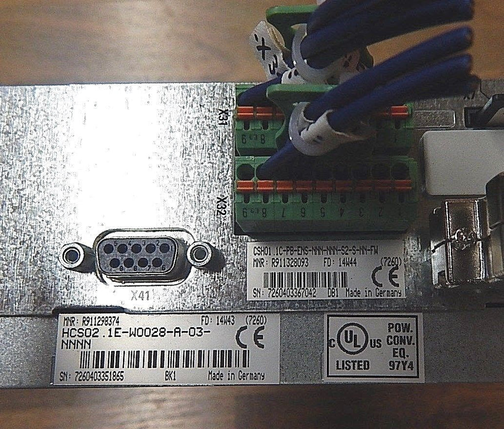 Rexroth IndraDrive HCS02.1E-W0028-A-03-NNNN + CSH01.1C-PB-ENS-NNN-NNN-S2-S-NN-FW