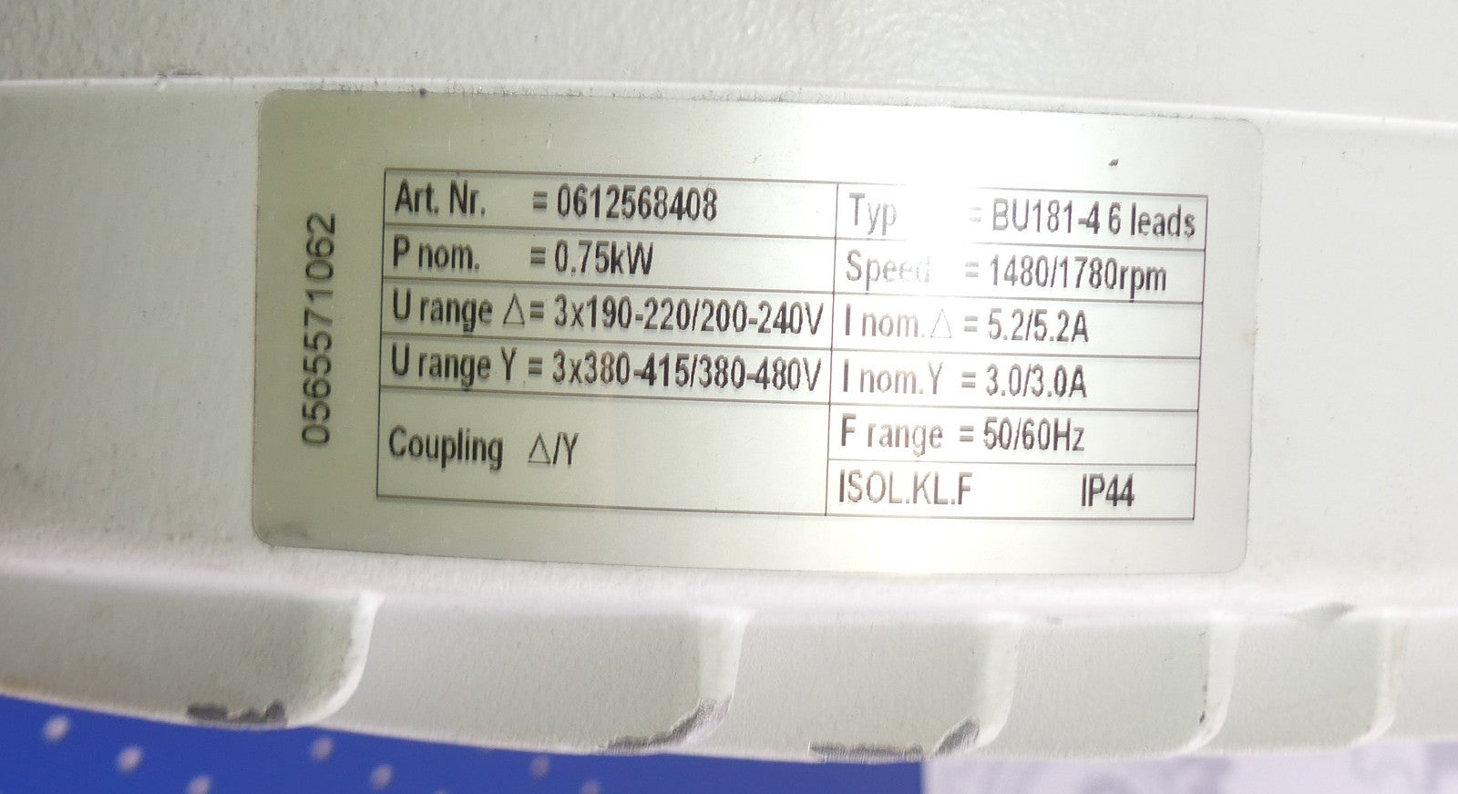 BUSCH Vacuum pump FOSSA FO 0035 A 0E0 BU181-46 LEDS B.j 2020