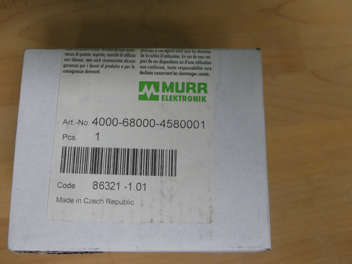 MURR ELEKTRONIK 4000-68000-4580001