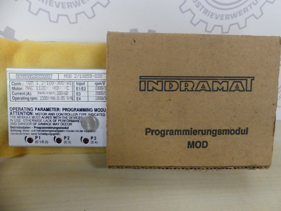 Rexroth Indramat MOD 2/1X059-020