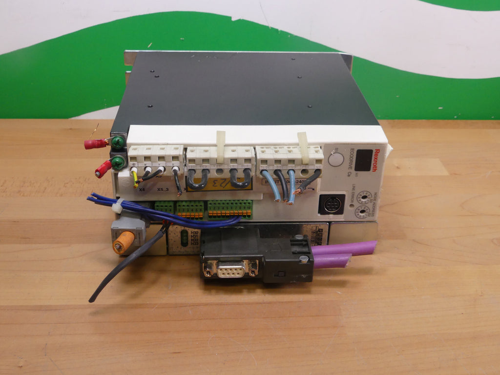 Rexroth Indramat Ecodrive DKC10.3-008-3-MGP-01VRS+ ECOM01.1-PB01-NN