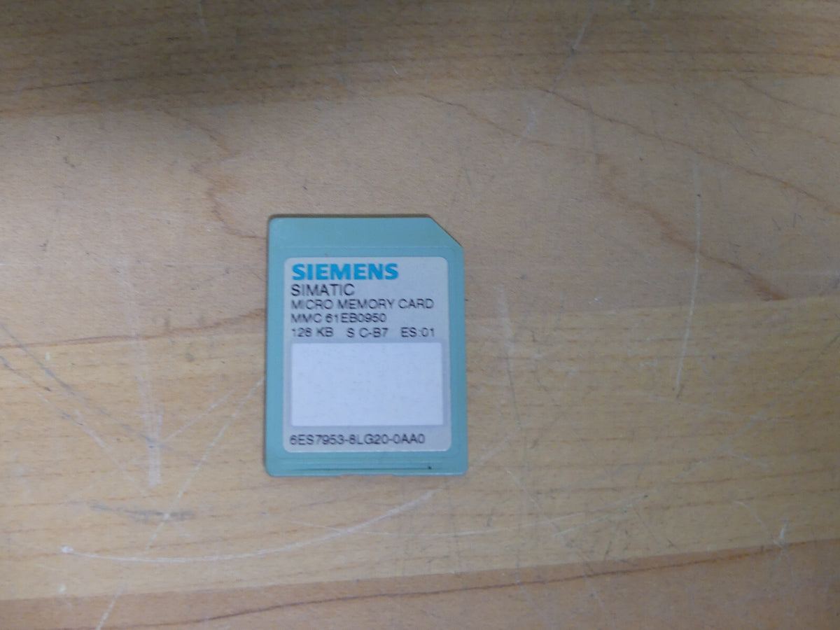 Siemens Simatic S7 Micro Memory Card 128kb 6ES7953-8LG20-0AA0