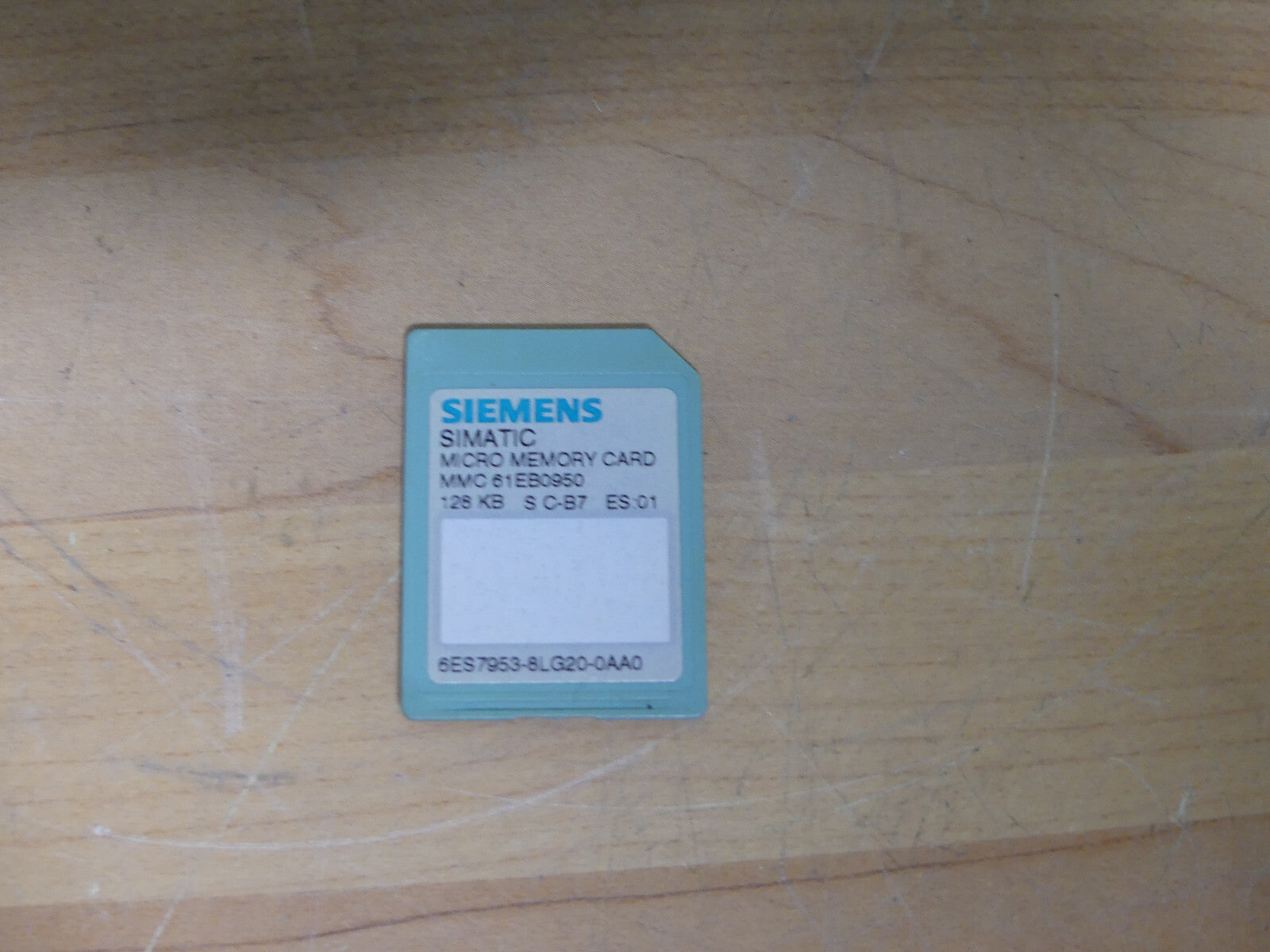 Siemens Simatic S7 Micro Memory Card 128kb 6ES7953-8LG20-0AA0