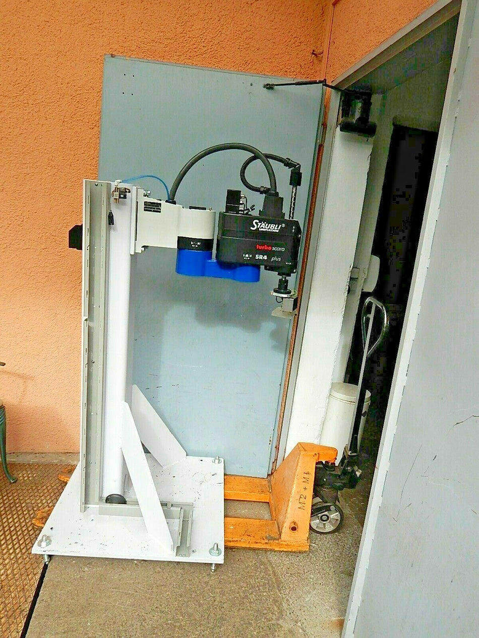  Stäubli Schwenkarmroboter turbo SCARA SR4 plus Steuereinheit 
