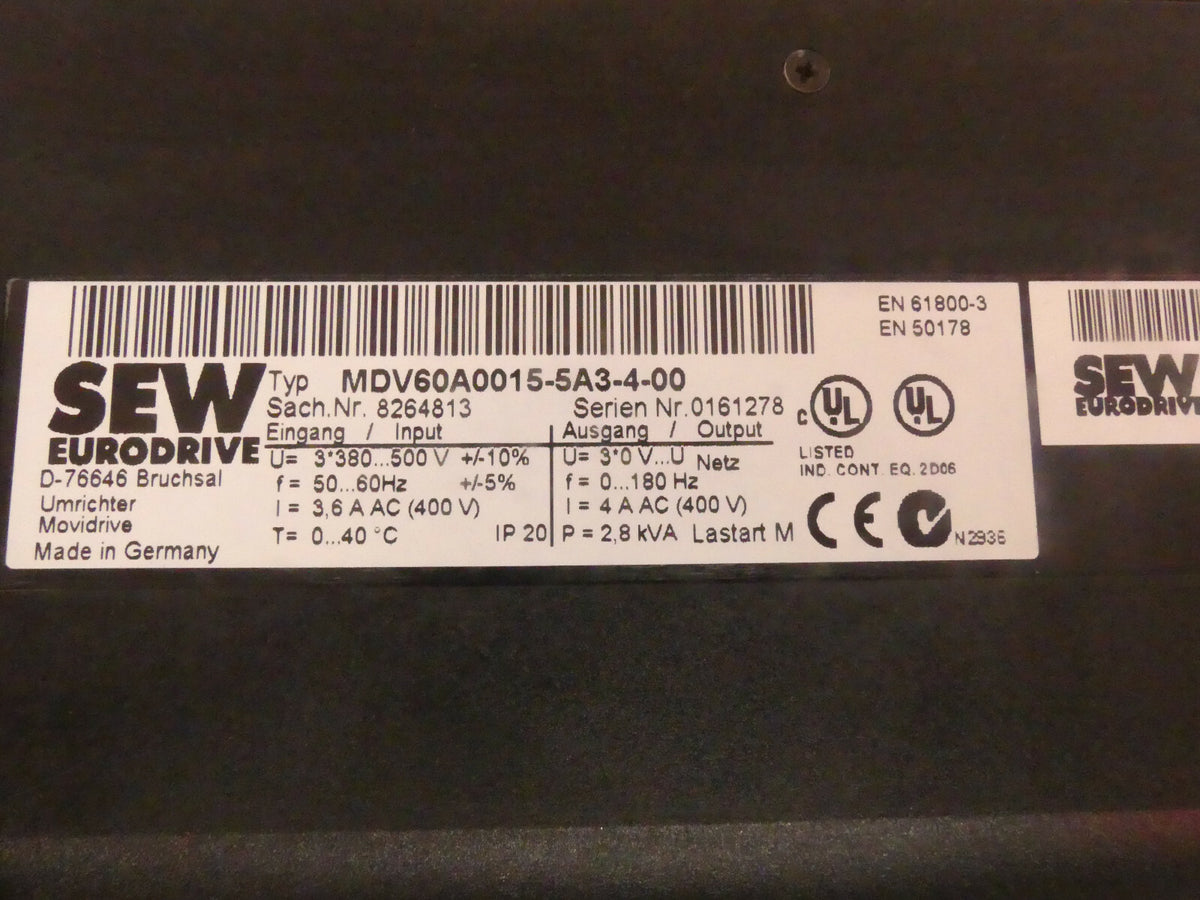 SEW MDV60A0015-5A3-4-00