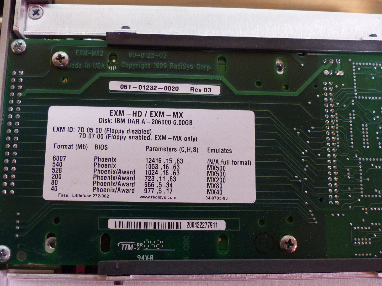 Nyquist VME Modul EPC-8B +EXM-MX HARD DISK s.Bilder