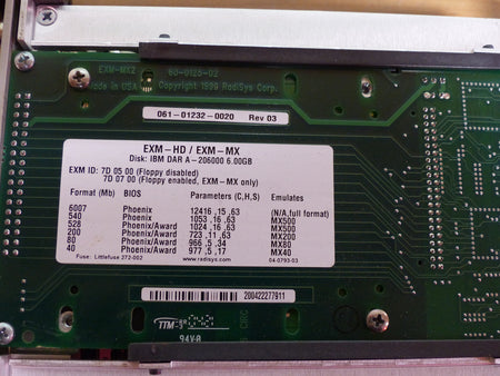 Nyquist VME Modul EPC-8B +EXM-MX HARD DISK s.Bilder