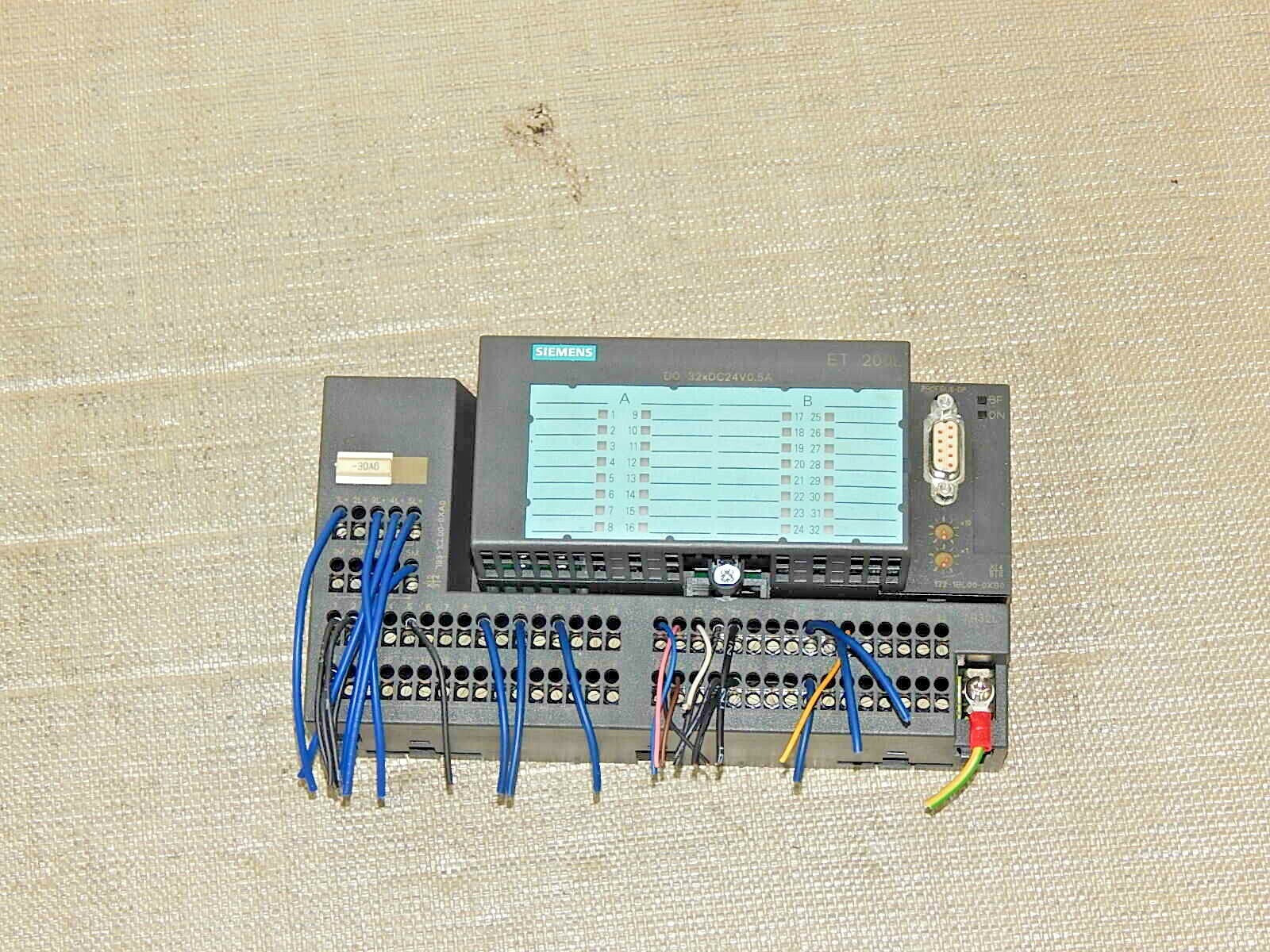 Siemens Simatic S7 6ES7 132-1BL00-0XB0 E: 3 + 6ES7193-1CL00-0XA0  E:1  used