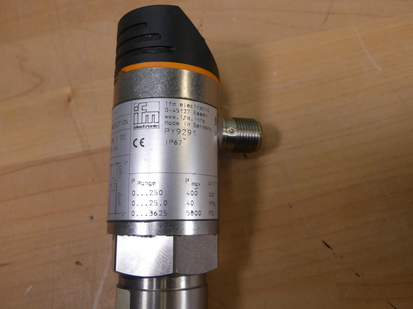 IFM PY9291   Drucksensor