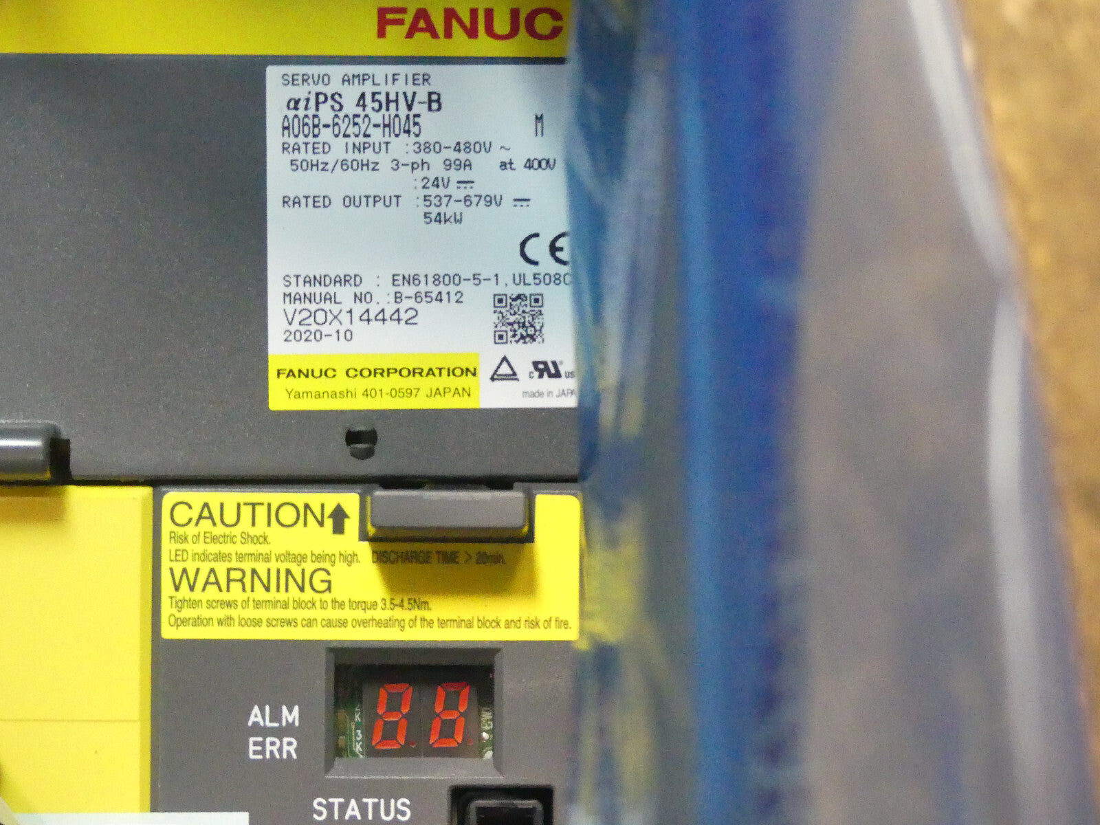 FANUC A06B-6252-H045 Servo Amplifier New