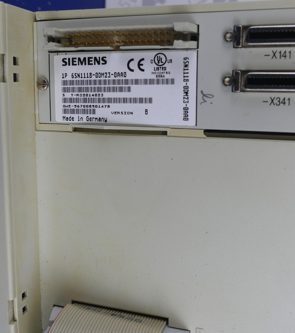 SIEMENS 6SN1123-1AA00-0EA1 LT Modul 160A mit 6SN1118-0DM23-0AA0