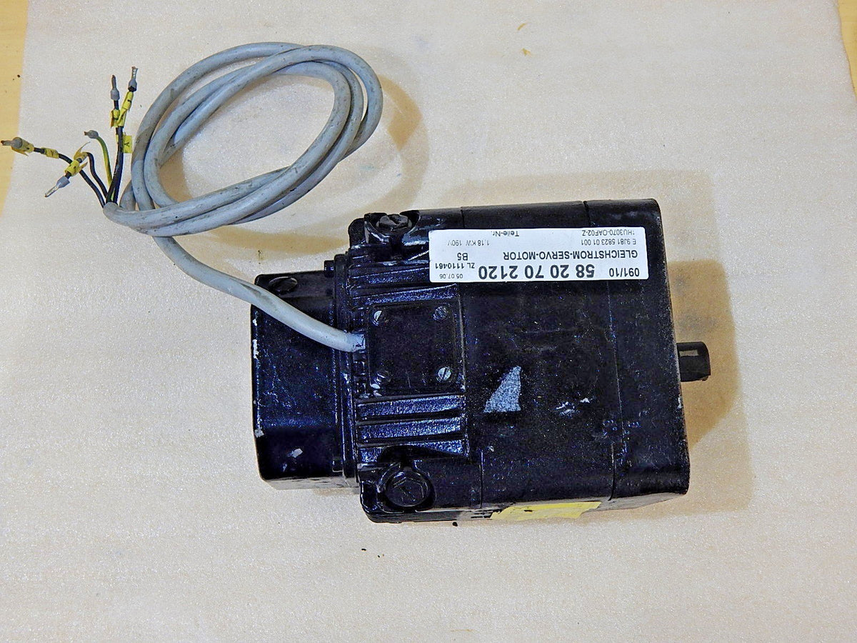 Siemens Gleichstrom Servo Motor  1HU3070-0AF02-Z  Used