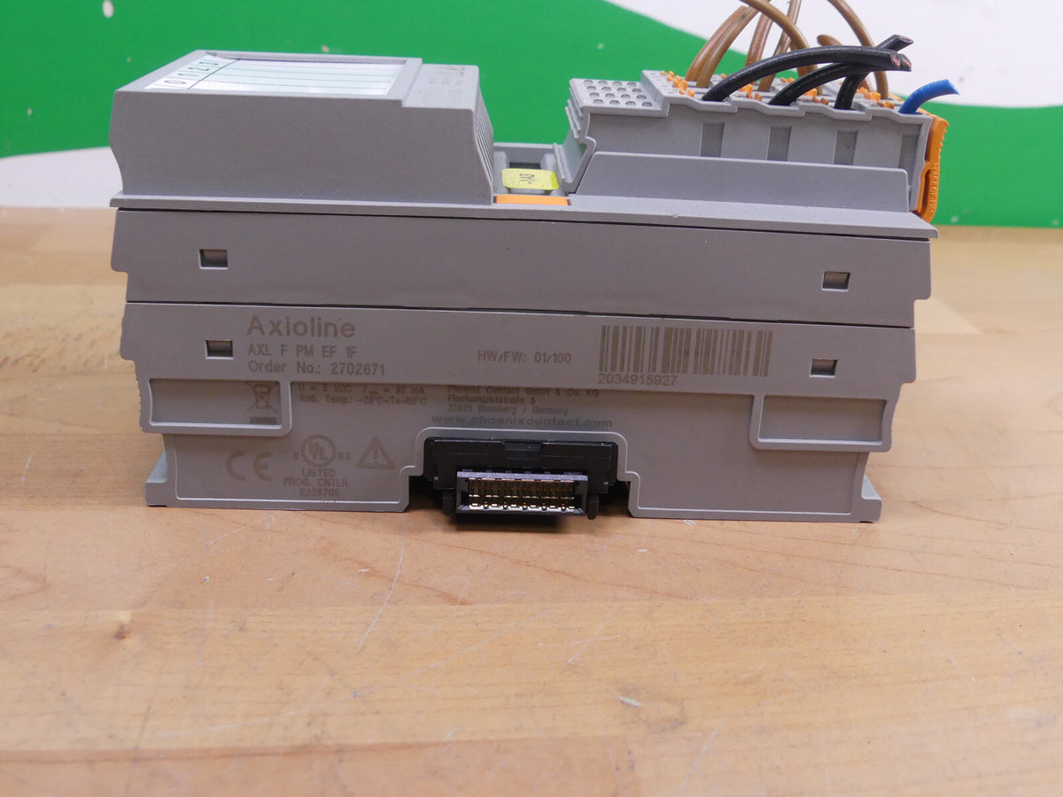 Phoenix Contact Axioline AXL F PM EF 1F   AXLFPMEF1F HW/FW:01/100