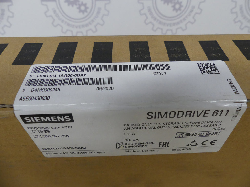 Siemens 6SN1123-1AA00-0BA2