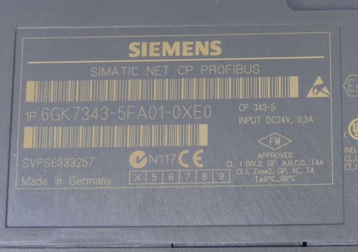 Siemens Simatic Net CP Profibus 6GK7343-5FA01-0XE0