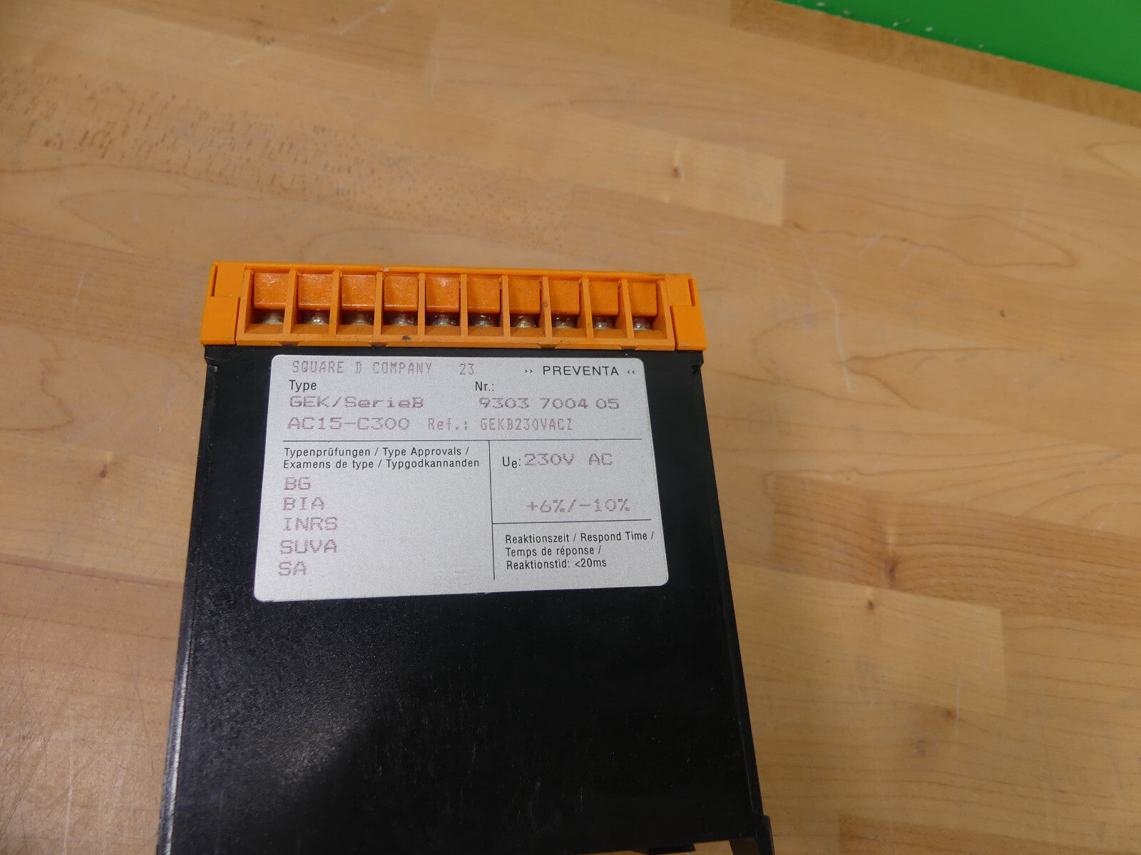 Square D Telemecanique Preventa 24V GEK /Serie B AC15-C300