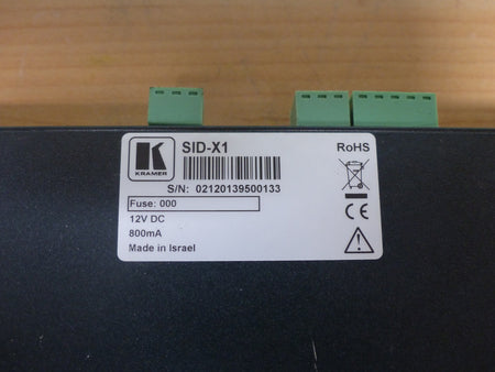 KRAMER SID-X1 SN 02120139500133