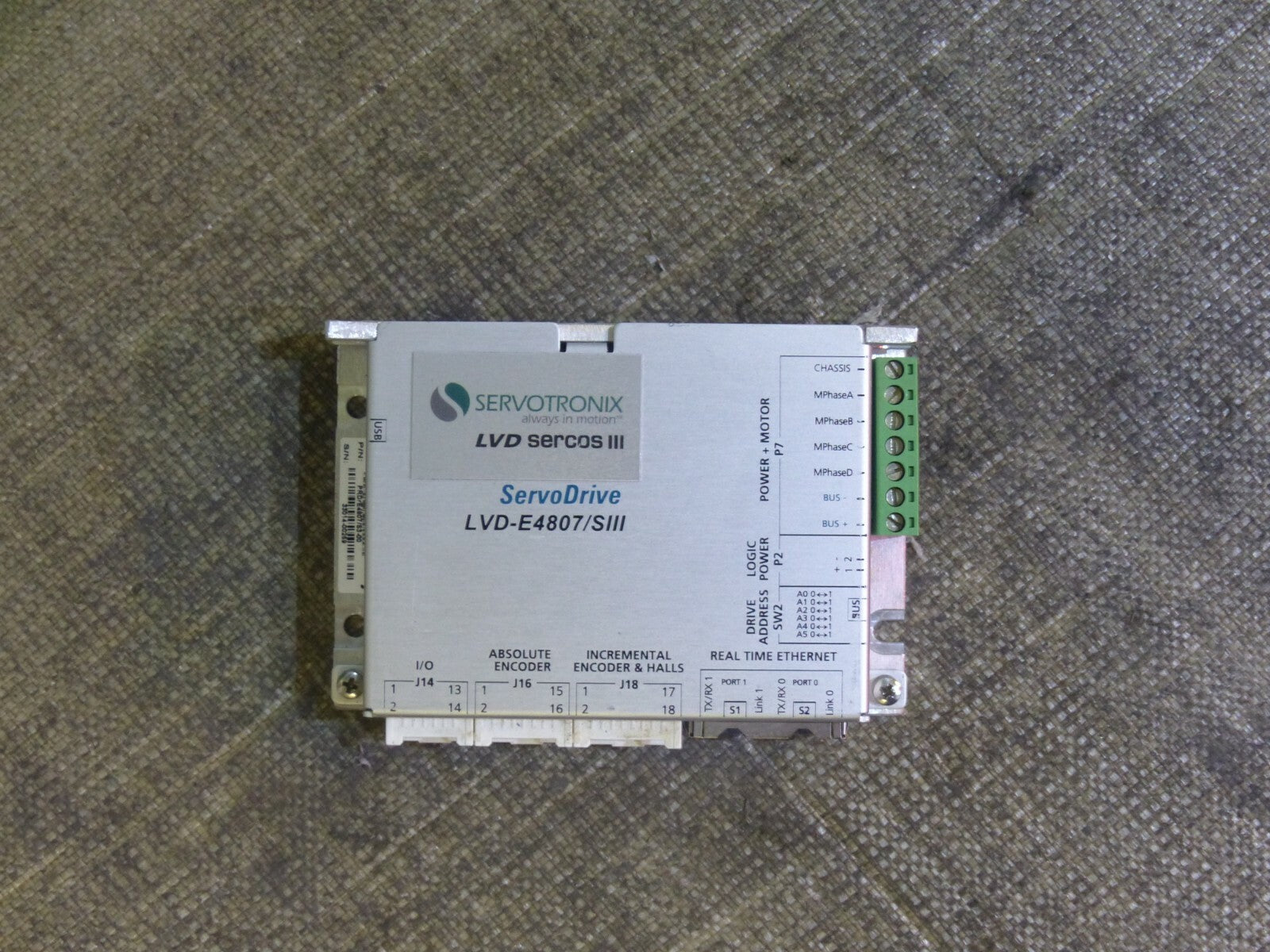 Servotronix LVD-E4807/SIII - PRDrE4807/S3-00 (Neuwertig) s. Bilder