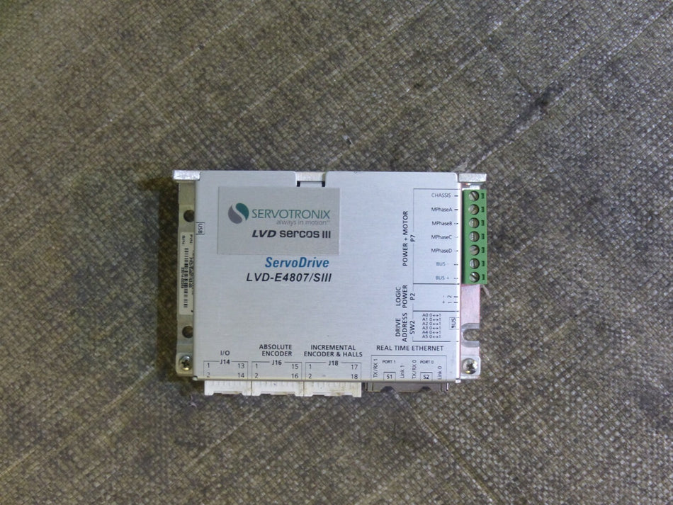 Servotronix LVD-E4807/SIII - PRDrE4807/S3-00 (Neuwertig) s. Bilder