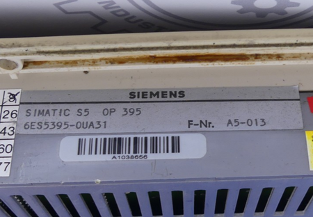 Siemens Simatic S5  395 6ES5 395-0UA31