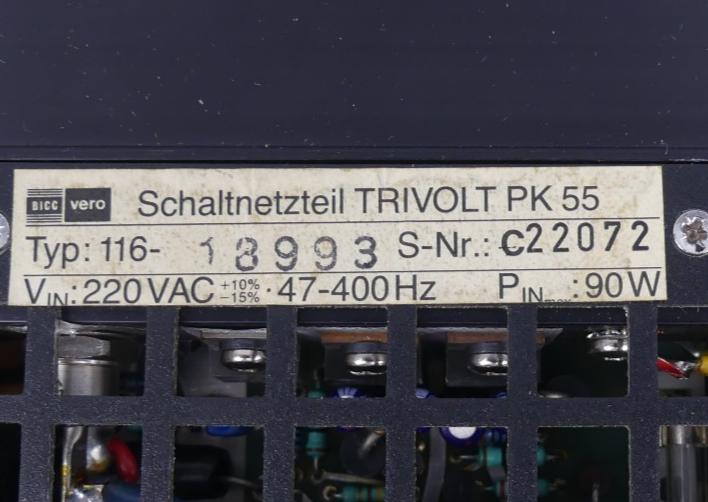 Vero Schaltnetzteil Trivolt PK55 116-18993