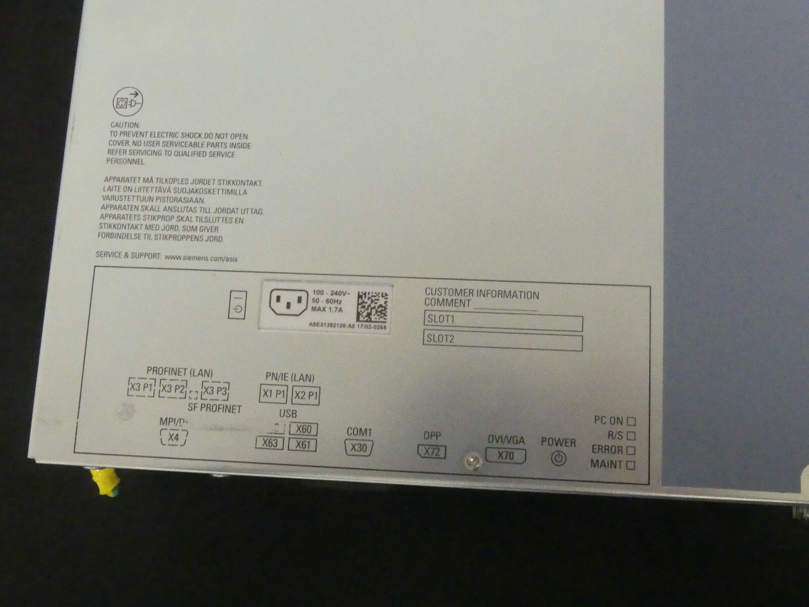 Siemens 6AG4131-2HM31-2BX0