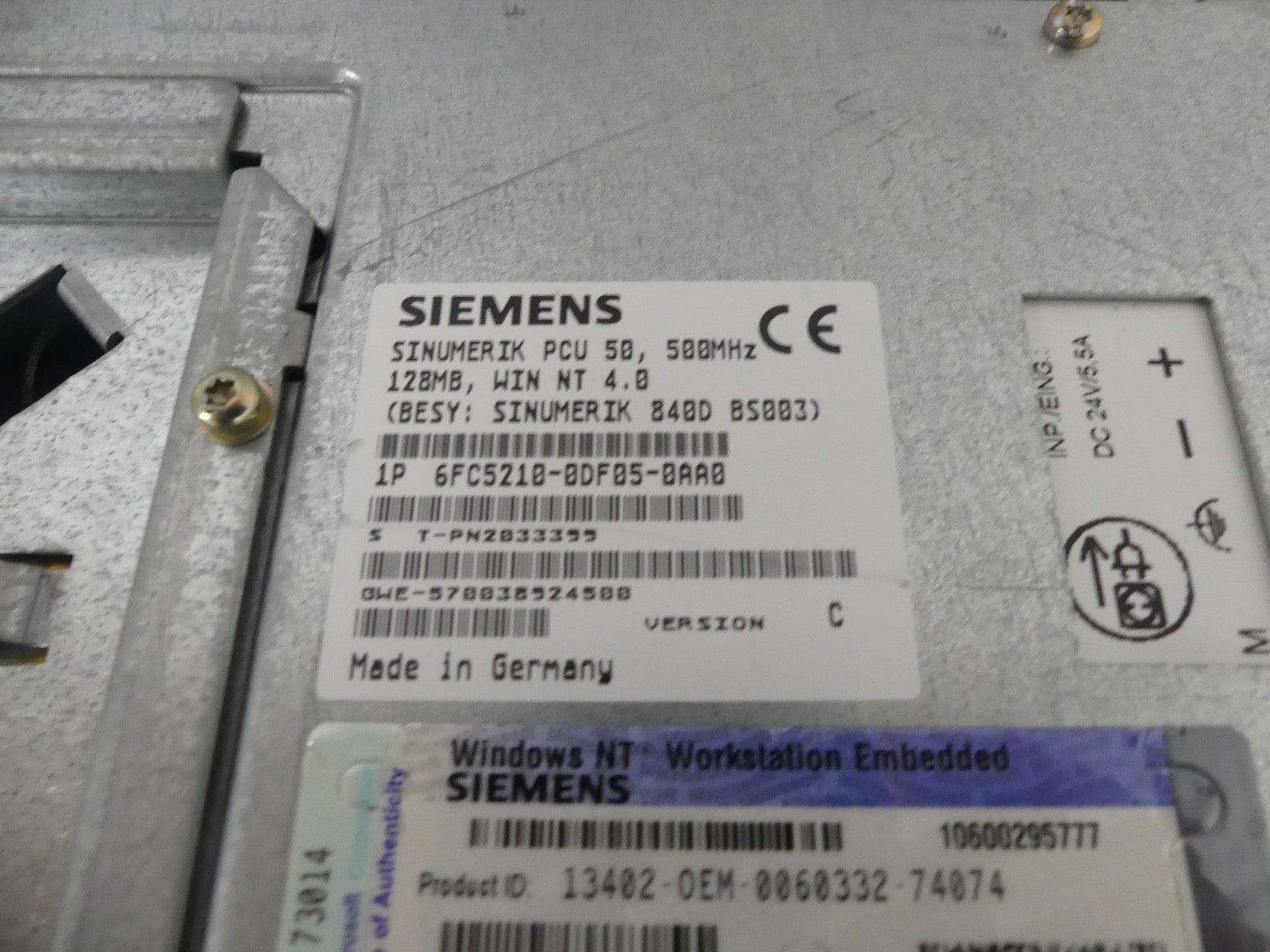 Siemens 6FC5210-0DF05-0AA0