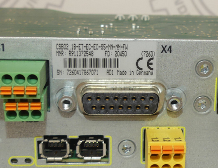 REXROTH CSB02.1B-ET-EC-EC-NN-S5-NN-NN-FW MNR: R911372548