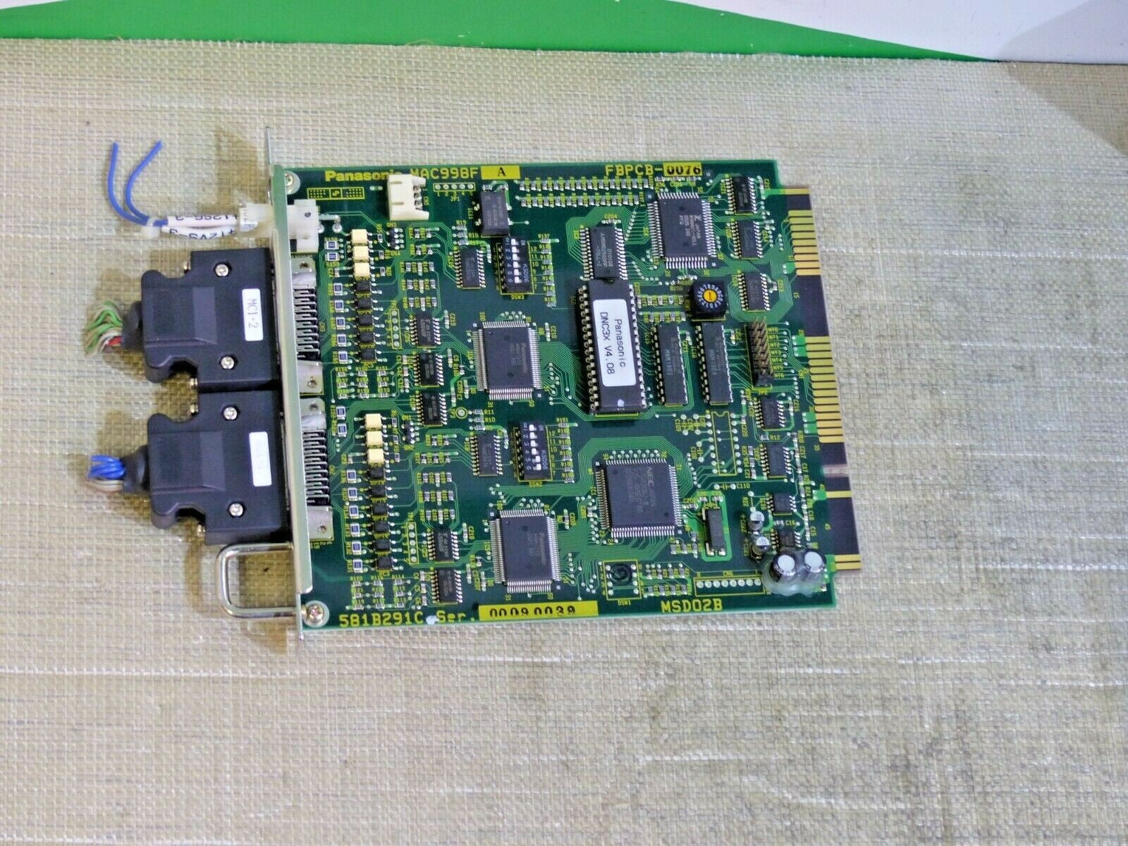 DISCO PCB BOARD PANASONIC MAC998F B FBPCB-0381  Used 