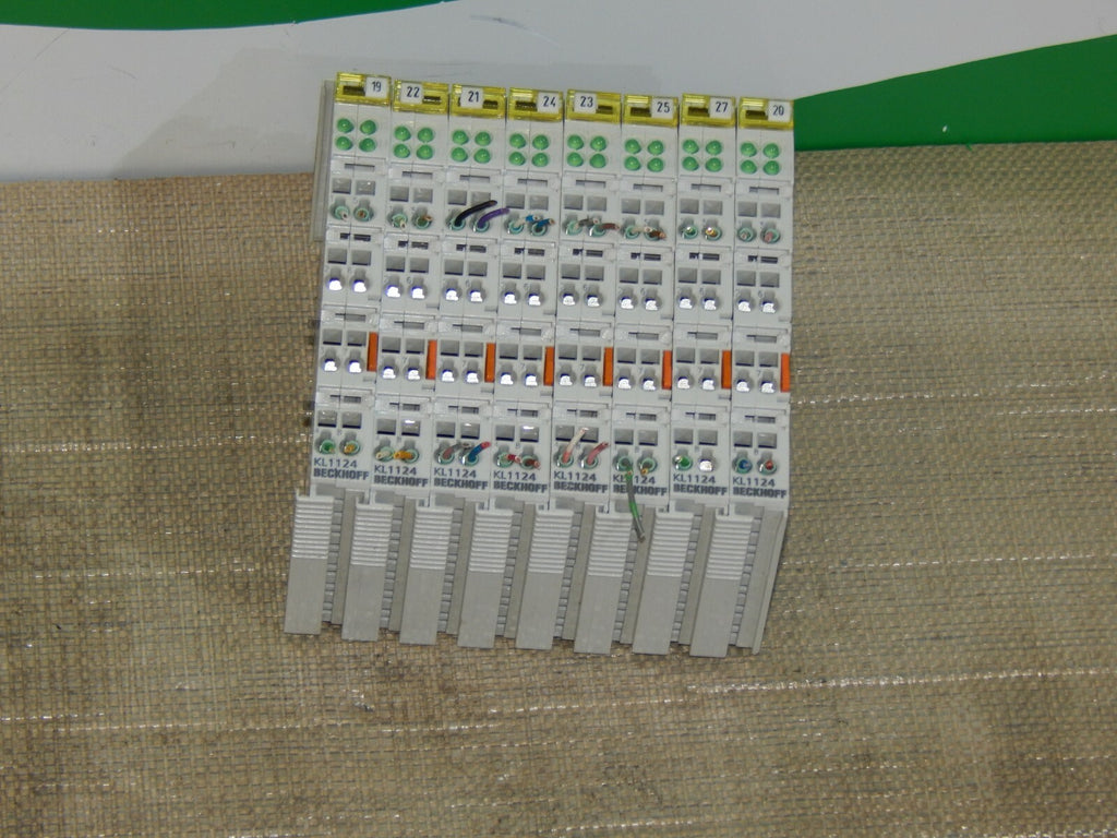 8x  Stück  Beckhoff  kL1124  4-kanal digital eingang klemme