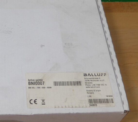 BALLUFF BNI0007 BNI IOL-709-000-K006