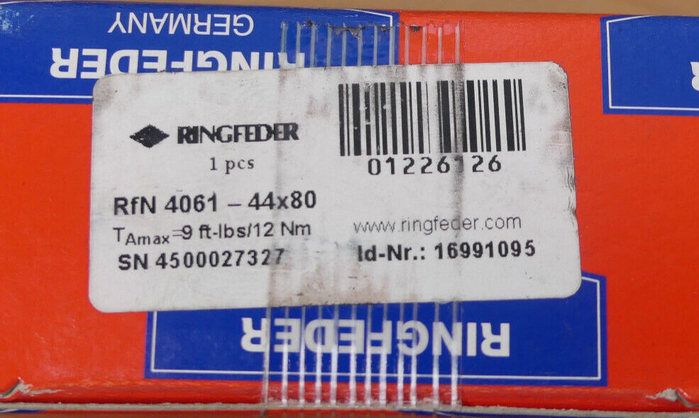 RINGFEDER RfN 4061-44X80  rfn 4061-44X80