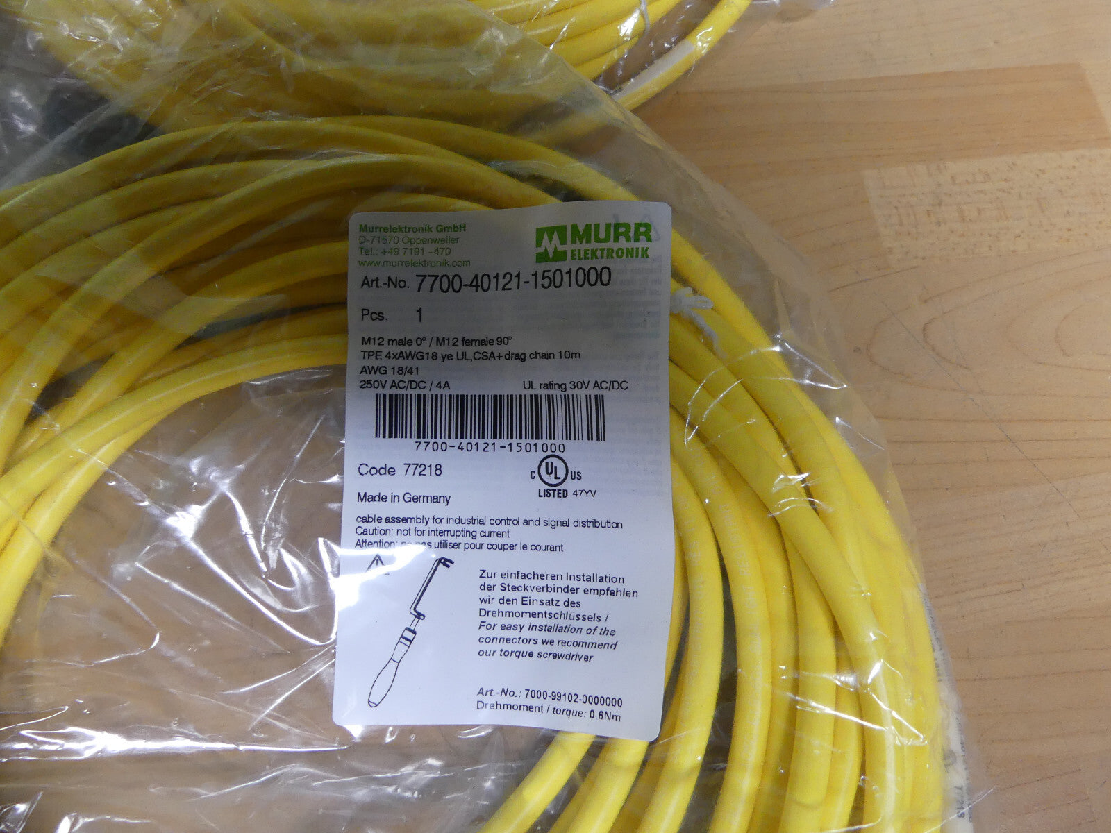murr elektronik  5 x  7700-40121-1501000