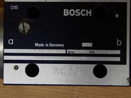 Bosch 081WV10P1N101WS024/00B0  Hydraulikventil  Used