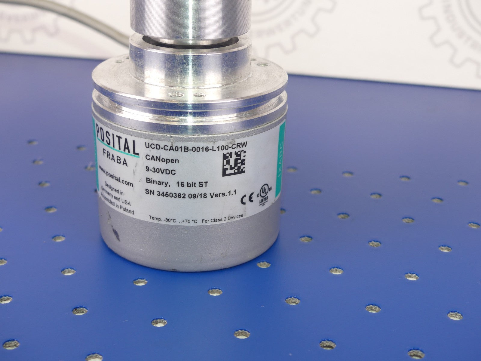 POSITAL FRABA UCD-CA01B-0016-L100-CRW