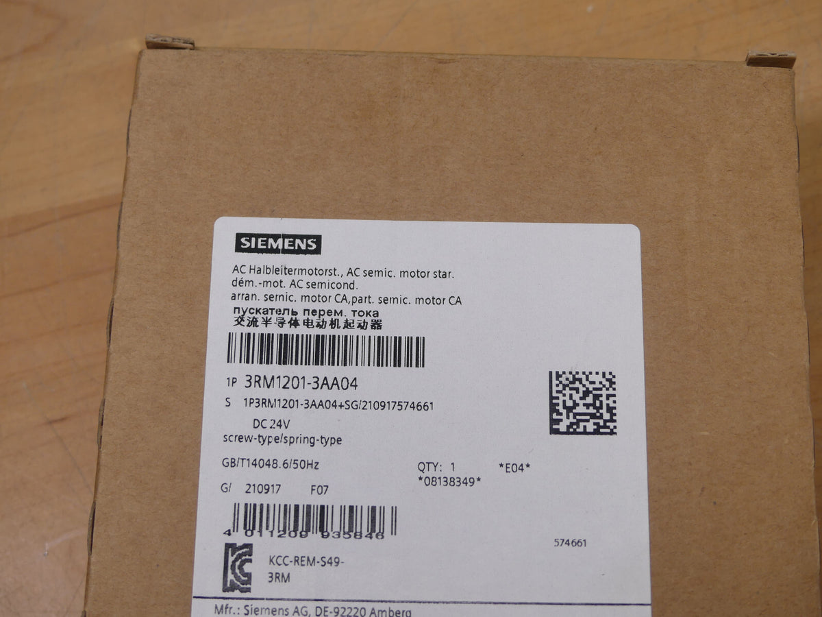 Siemens 3RM1201-3AA04