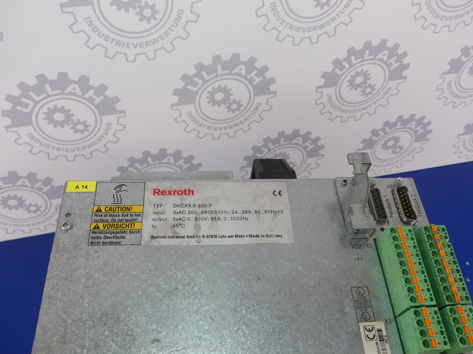 REXROTH DKC03.3-200-7-FW R911284691 DKCXX.3-200-7