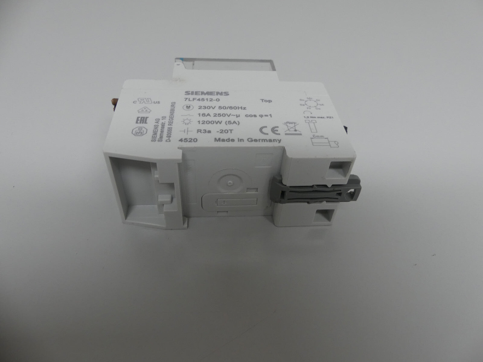 Siemens Wochenzeitschalter 7LF4512-0