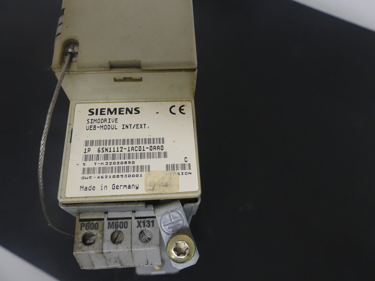 Siemens Simodrive 6SN1112-1AC01-0AA0