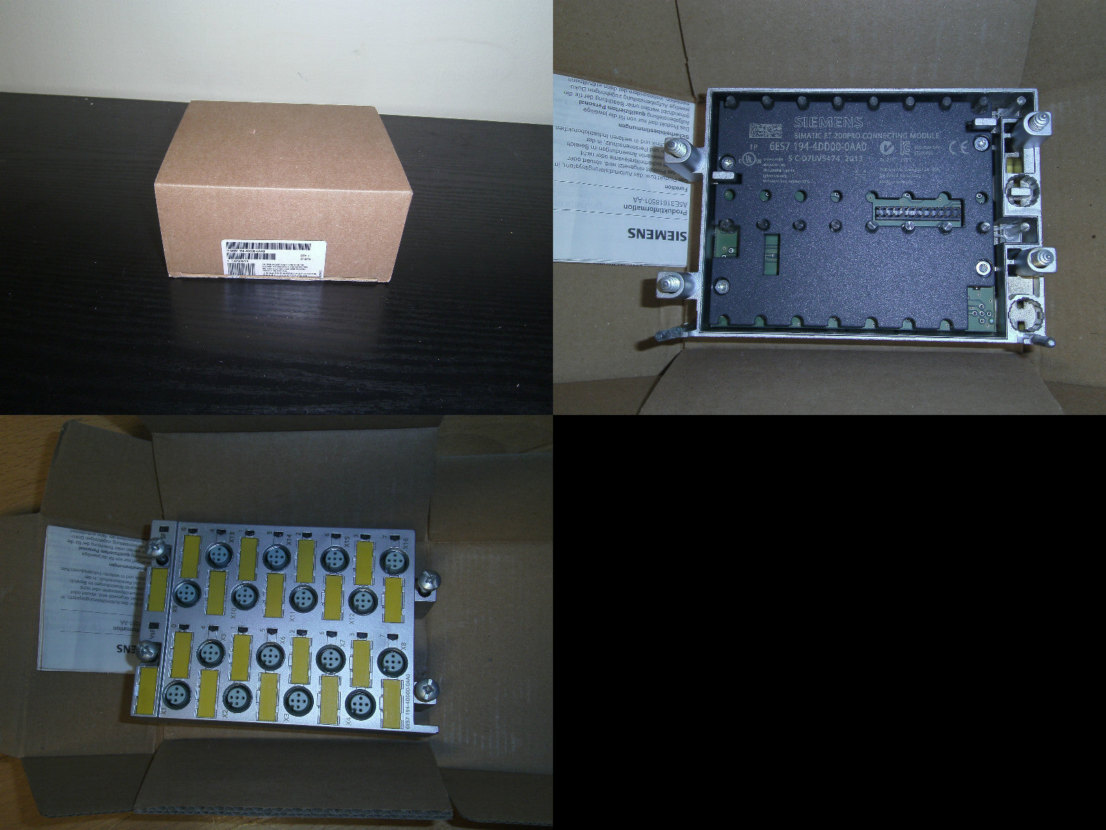 Siemens Simatic Anschlussmodul ET 200PRO 6ES7 194-4DD00-0AA0 Neu