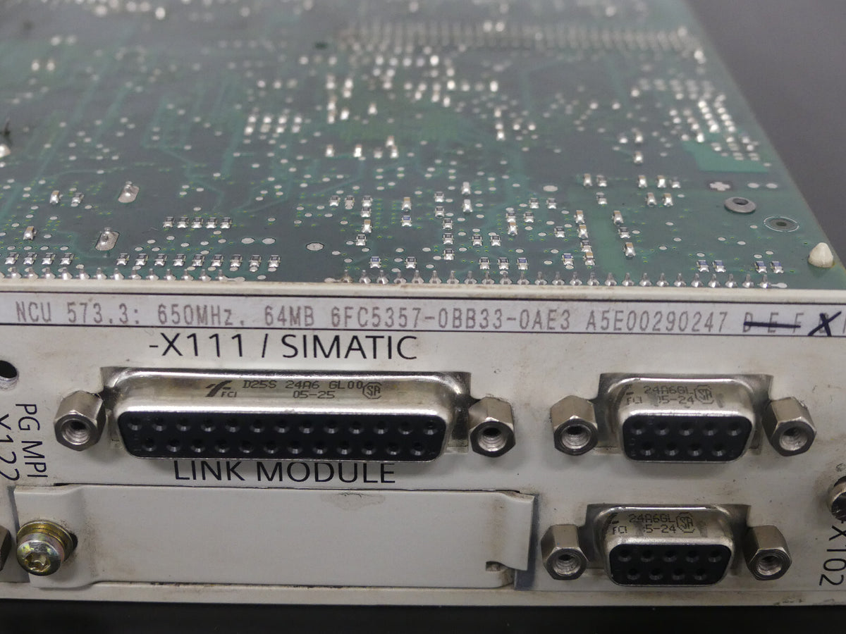 Siemens Sinumerik NCU 573.3 6FC5357-0BB33-0AE3