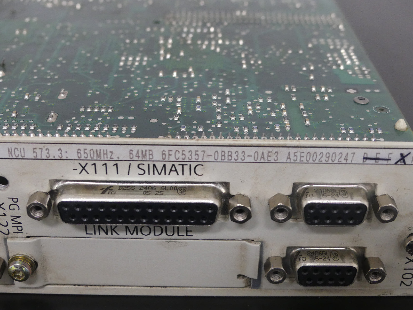 Siemens Sinumerik NCU 573.3 6FC5357-0BB33-0AE3