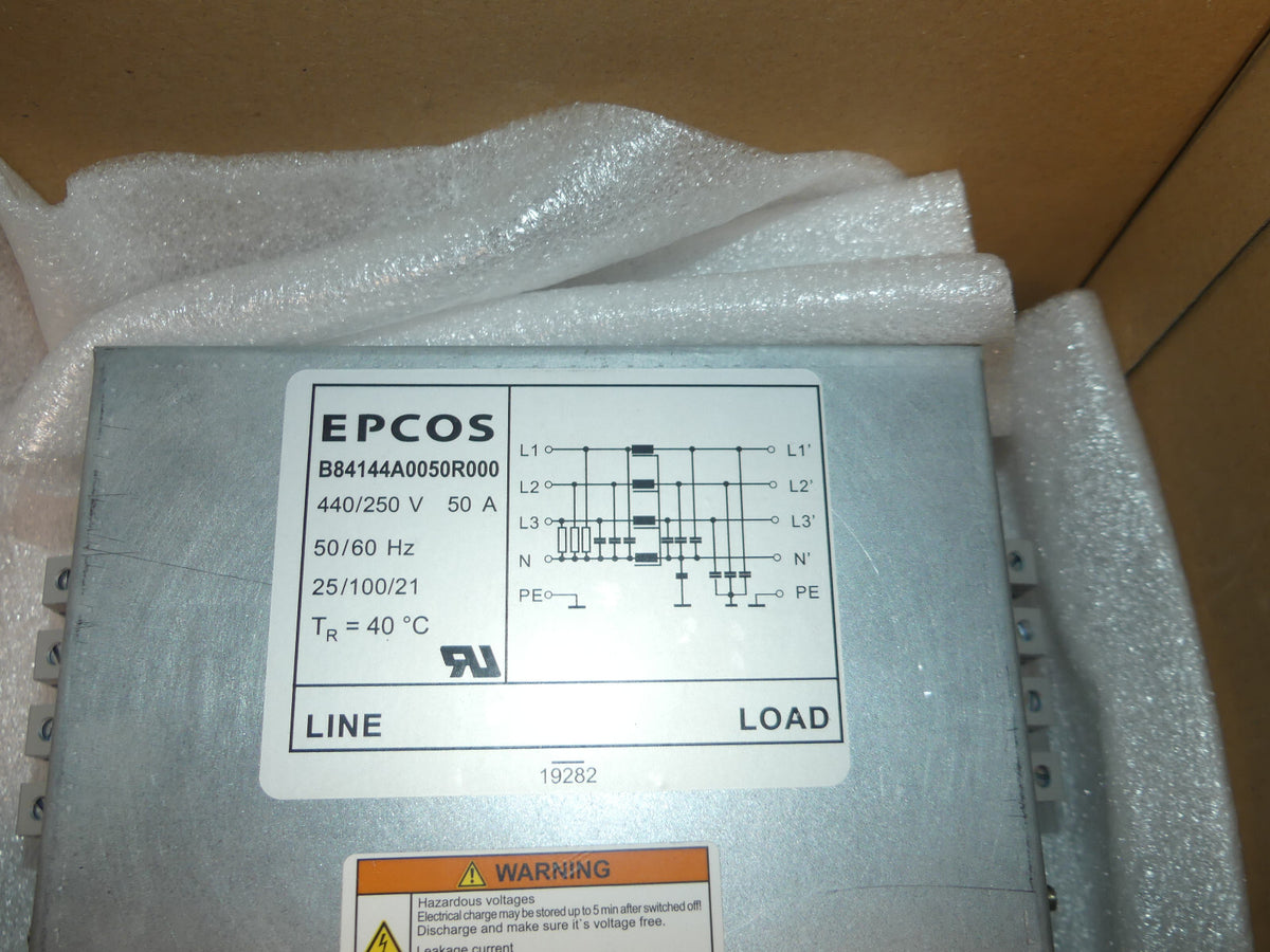 EPCOS B84144A0050R000 Netzfilter 3-Leiter Power Line