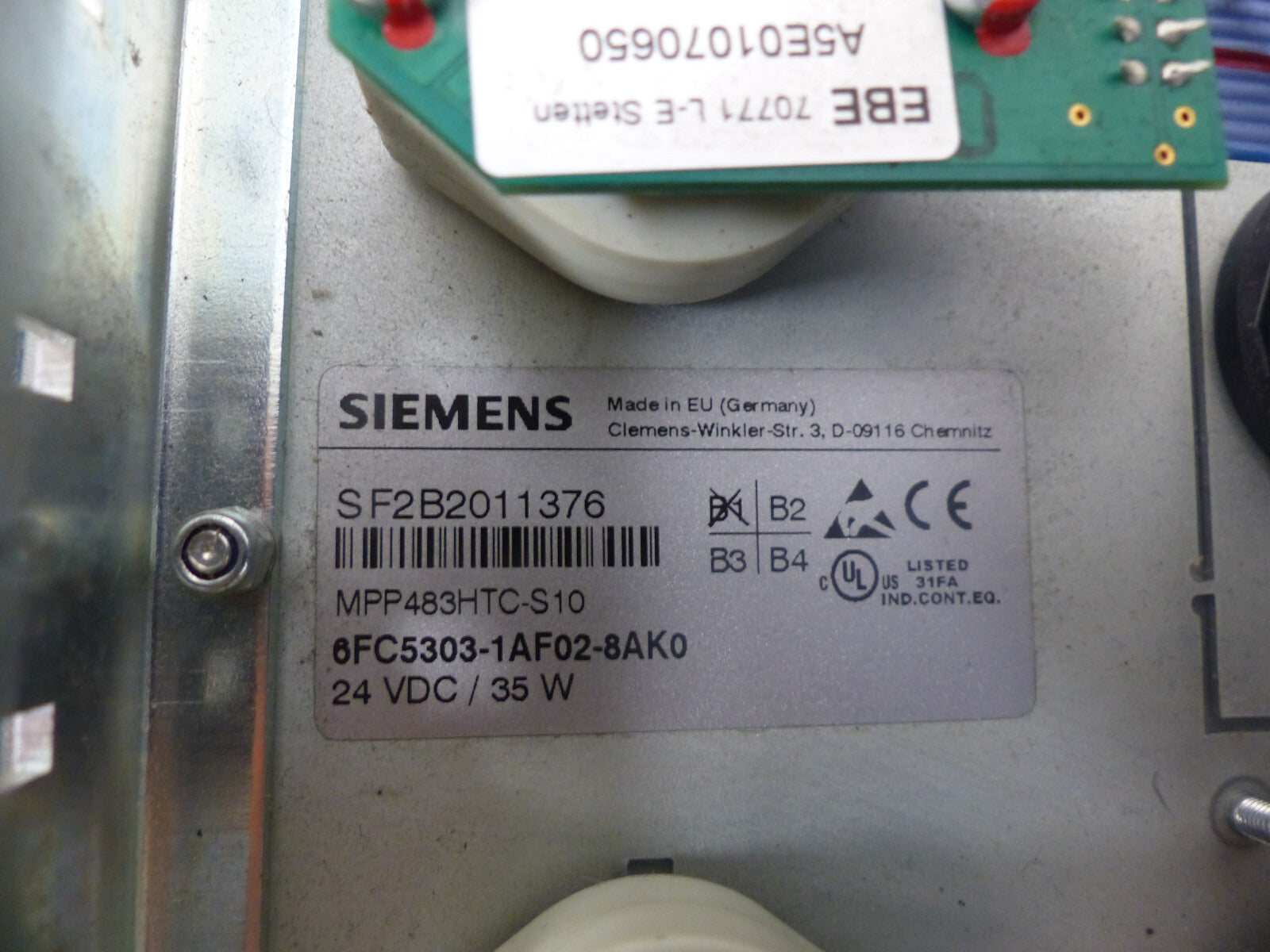 SIEMENS 6FC5303-1AF02-8AK0