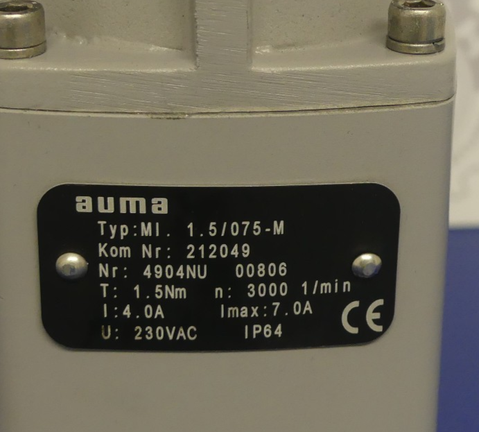 auma MI.1.5/075-M