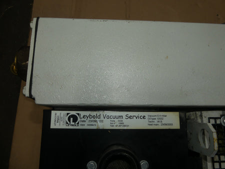 LEYBOLD VACUUM PUMP SV40